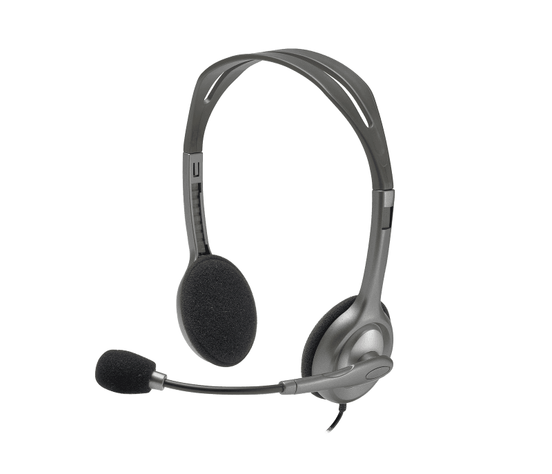 Casti Head-band Logitech H110 Stereo Headset, Wired, noise-canceling, Multicolor