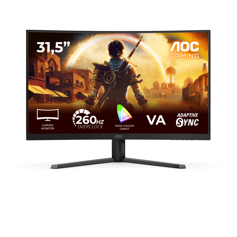 Monitor AOC 31.5" C32G42ZE, Curvature: 1500R, Diagonal (inch): 31.5, Diagonal