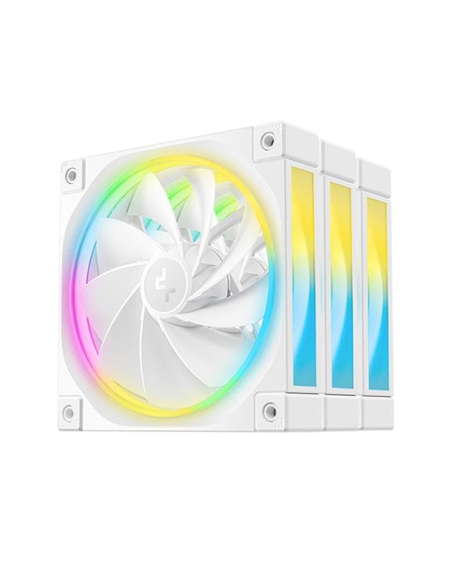 Ventilatoare DEEPCOOL FL12R-3in1 120mm, CFM 55, presiune 2.59 mmAq, viteza