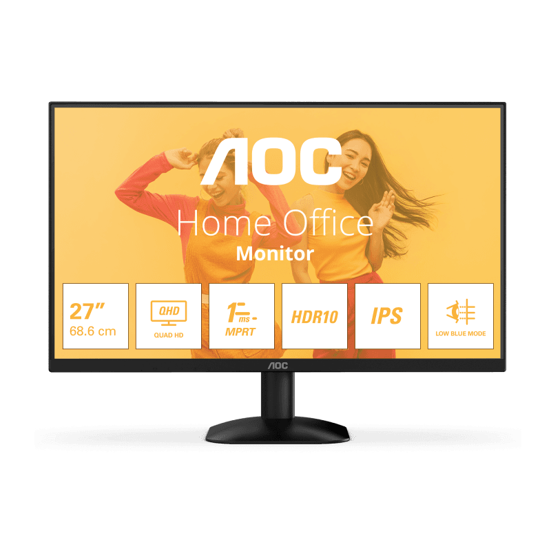 Monitor AOC 27" Q27B35E, Diagonal (inch): 27, Diagonal (cm): 68,