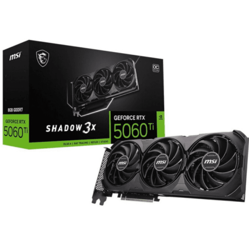 Placa video MSI GEFORCE RTX 5060 Ti, 8GB GDDR7, PCI