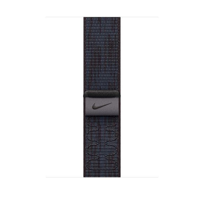 Apple Watch 46mm Black/Blue Nike Sport Loop