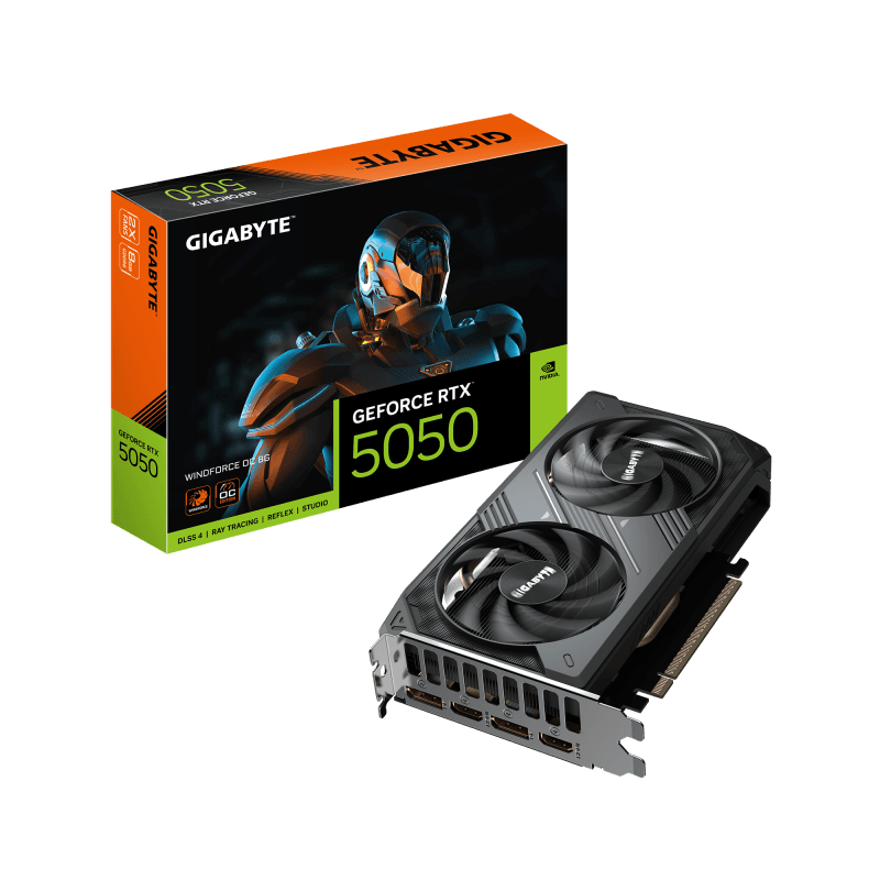 Placa video Gigabyte GEFORCE RTX 5050, 8GB GDDR6, PCI Express