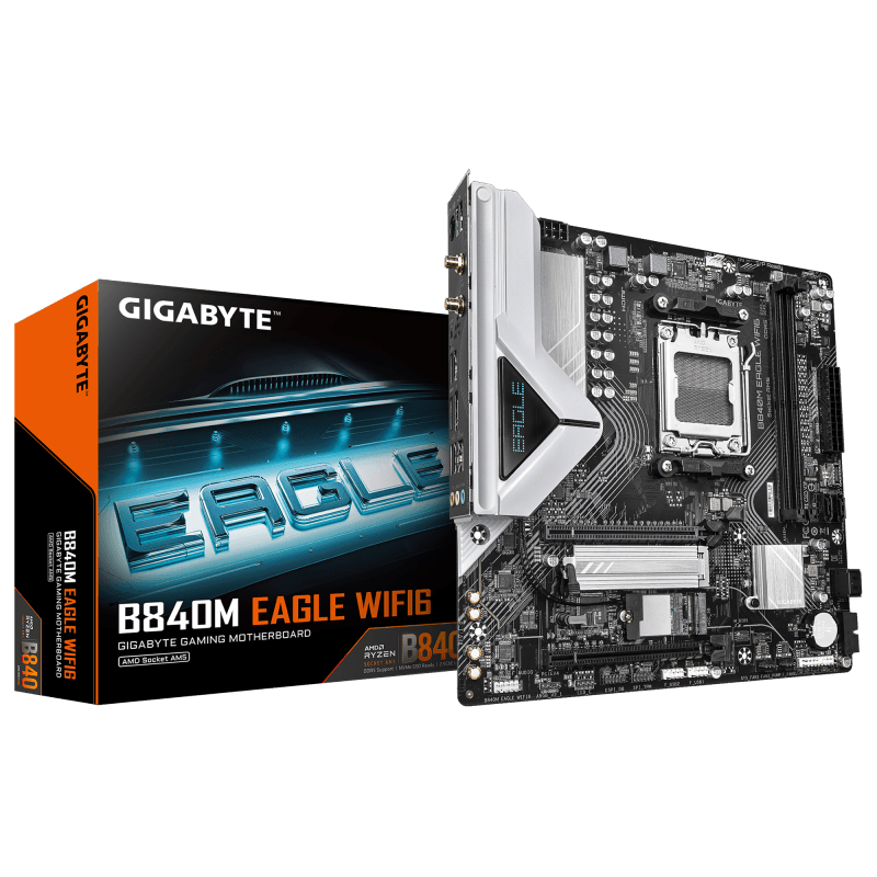 Placa de baza Gigabyte B840M EAGLE WIFI6, Socket AM5, DDR5,