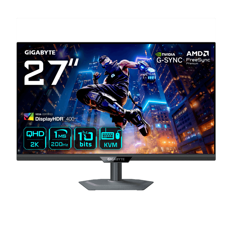 Monitor gaming Gigabyte M27Q2, diagonala 27" SS IPS, display 596.736(H)