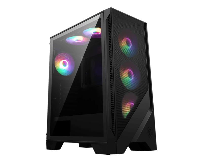 Carcasa MSI MAG Forge 120A AIRFLOW, RGB, Mid Tower, Black
