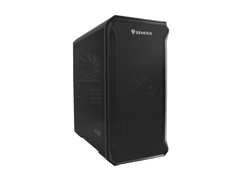 Carcasa GENESIS Irid 503, Mini Tower, Black
