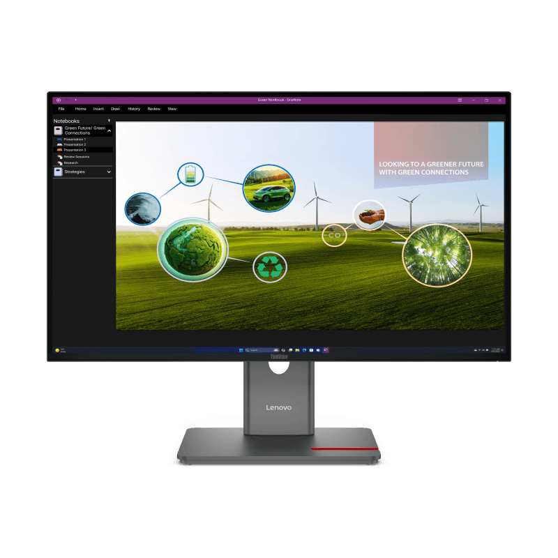 Monitor Commercial Lenovo ThinkVision P27Q-40, 27", 2560 x 1440 pixeli,