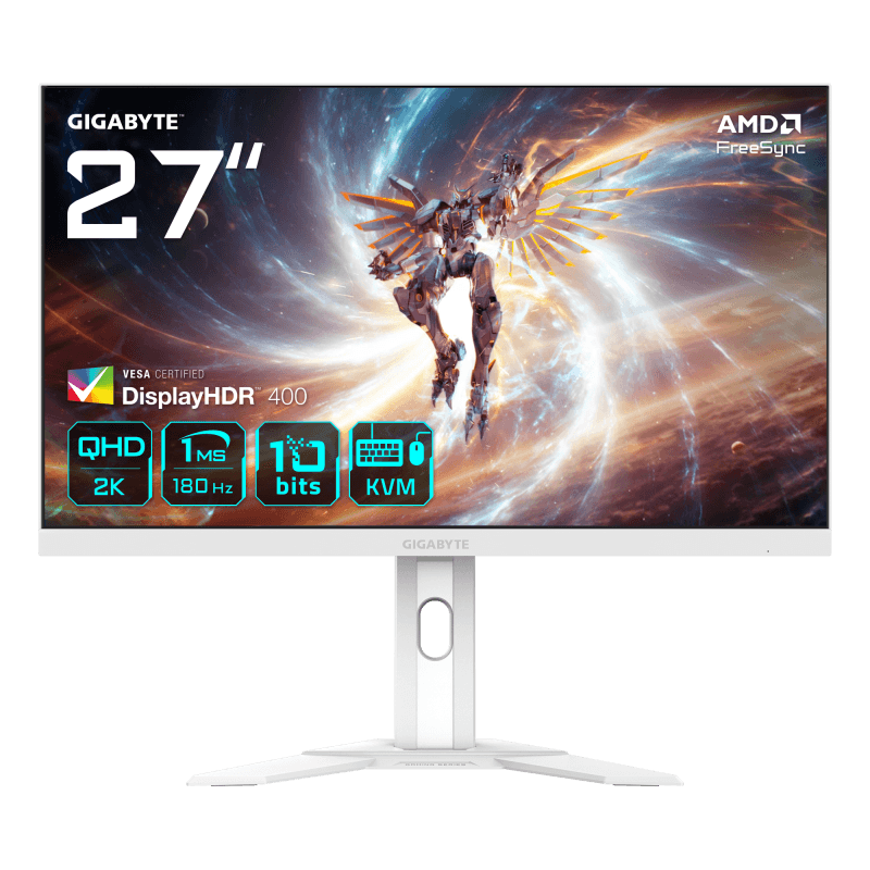 Monitor Gaming Gigabyte M27QA ICE, Panel Size: 27 inch, Panel