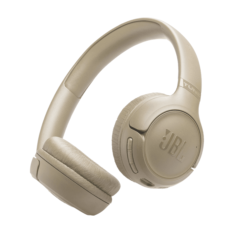 Casti Head-band JBL Tune 530BT, Fara Fir, Bej