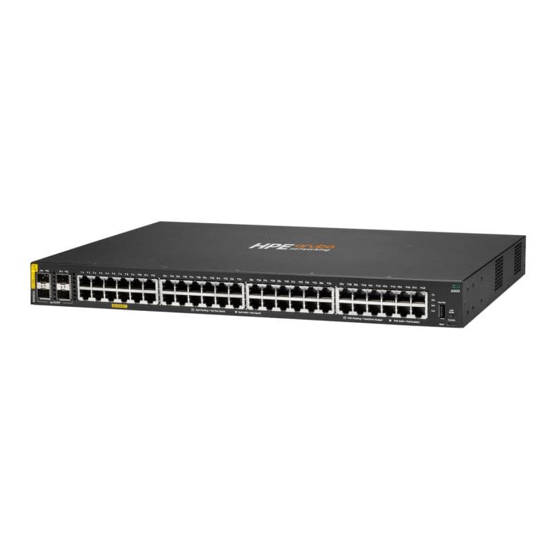 HPE Aruba Networking CX 6000 48G Class4 PoE 4SFP 370W - 3
