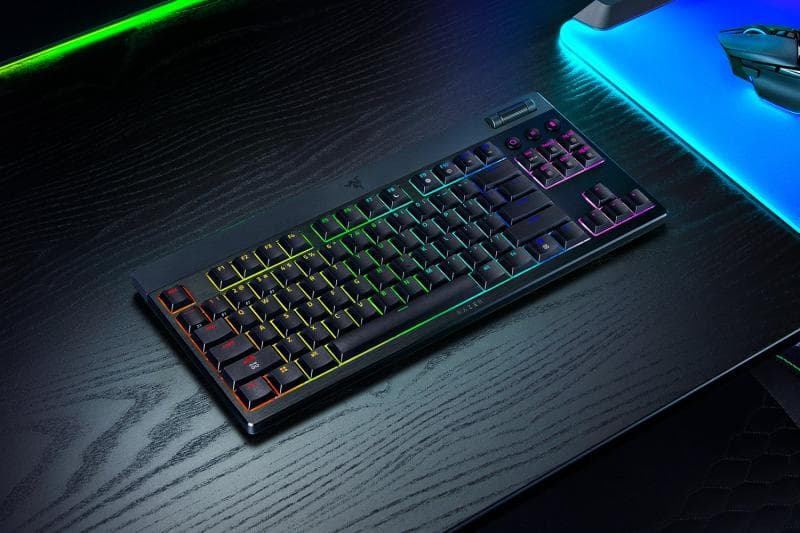 Tastatura mecanica wireless Razer Blackwidow V4 Low profile HyperSpeed TKL,