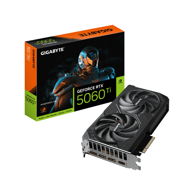Placa video Gigabyte GEFORCE RTX 5060 Ti, 16GB GDDR7, PCI