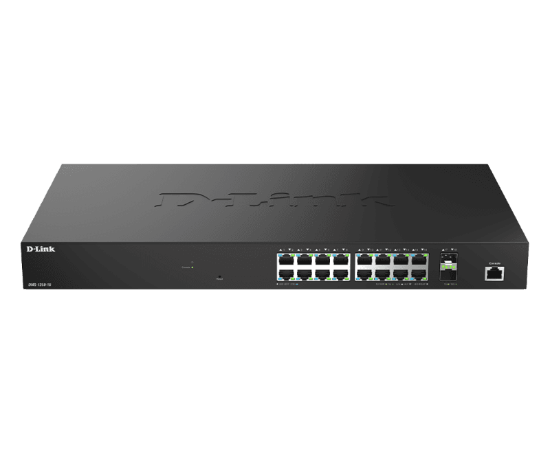 D-Link DMS-1250-18/E. Switch type: Managed, Switch layer: L2. Basic switching