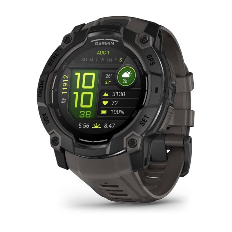 Ceas inteligent Garmin Instinct® 3 – 50 mm, AMOLED, autonomie