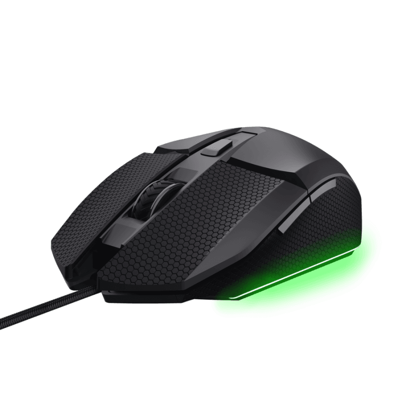 Mouse cu fir Trust GXT 121 Felox+, interfata USB-A, rezoluti