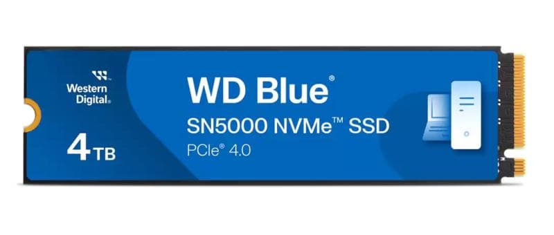 SSD intern Western Digital WD Blue SN5000, 4 TB, PCI