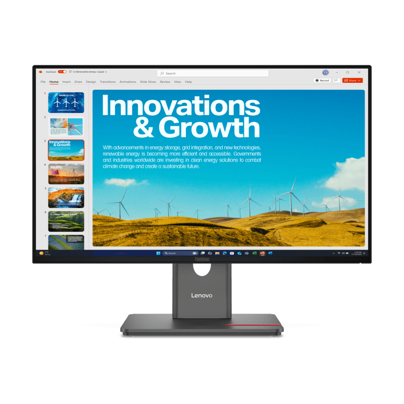 Lenovo ThinkVision P24QD-40. Display diagonal: 60.5 cm (23.8"), Display resolution: