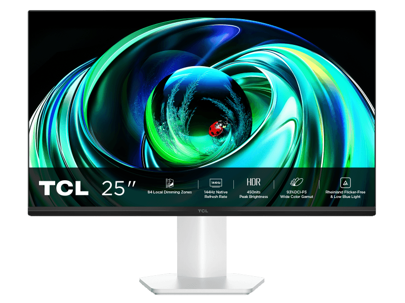 Monitor Gaming QD-Mini LED TCL 25G54, 24.5", Full HD (1920x1080),