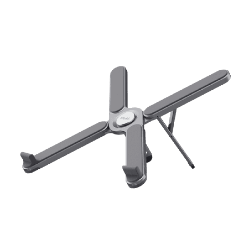 Stand laptop Trust Macy Foldable, ajustabil pe inaltime: 7 trepte,