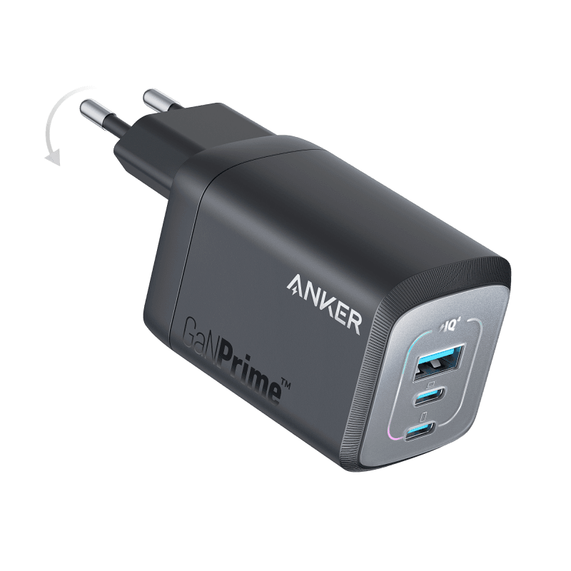 Anker Incarcator retea GaN Prime 67W negru