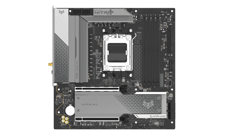 Placa de baza Sapphire NITRO+ B850M WIFI, Socket AM5, DDR5,