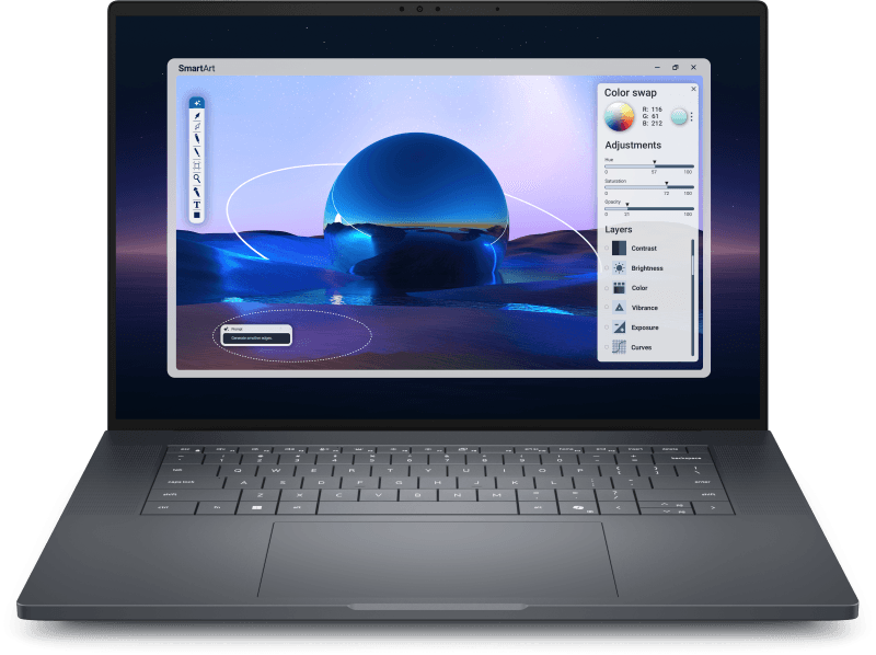 Laptop Workstation DELL Pro Max 16 Premium, cu procesor Intel