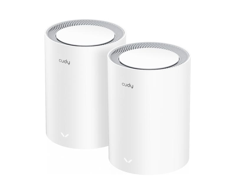 CUDY AX3000 Wi-Fi 6 Mesh 2.5G Solution 2-Pack, Dual-Band,