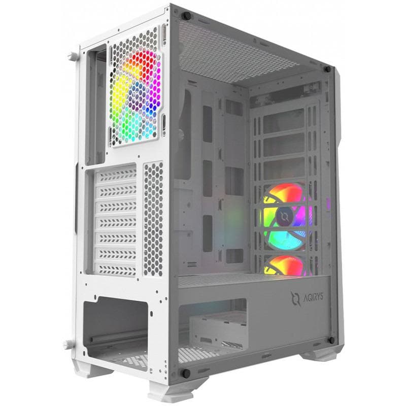 Carcasa AQIRYS CANOPUS, RGB, Mid Tower, White - 5
