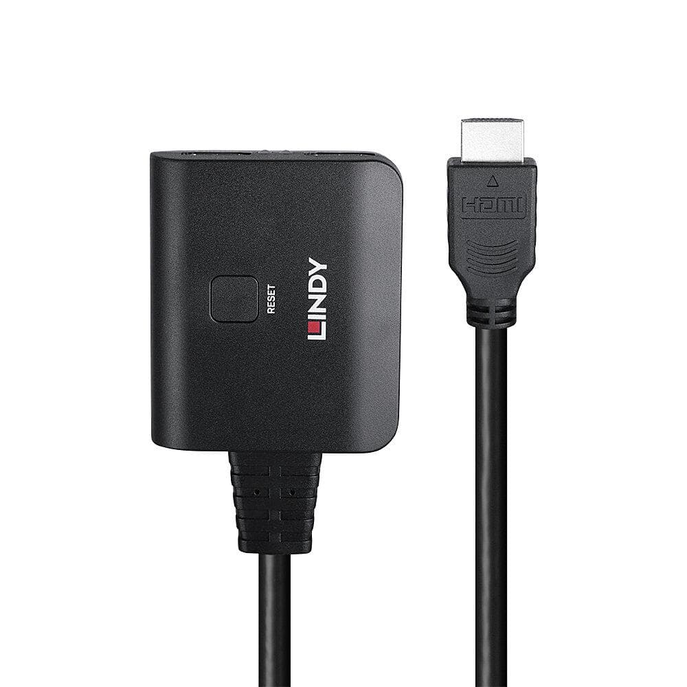 Cablu Lindy 2 porturi HDMI 4K60, latime de banda suportata - 4