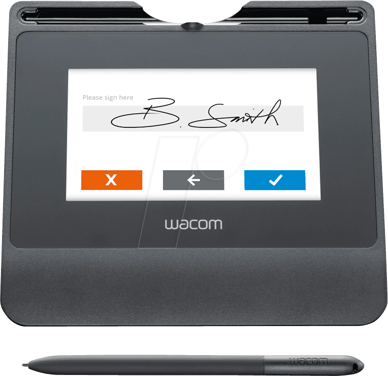 Tableta grafica Wacom 5" Signature Pad, rezolutie maxima 800 x