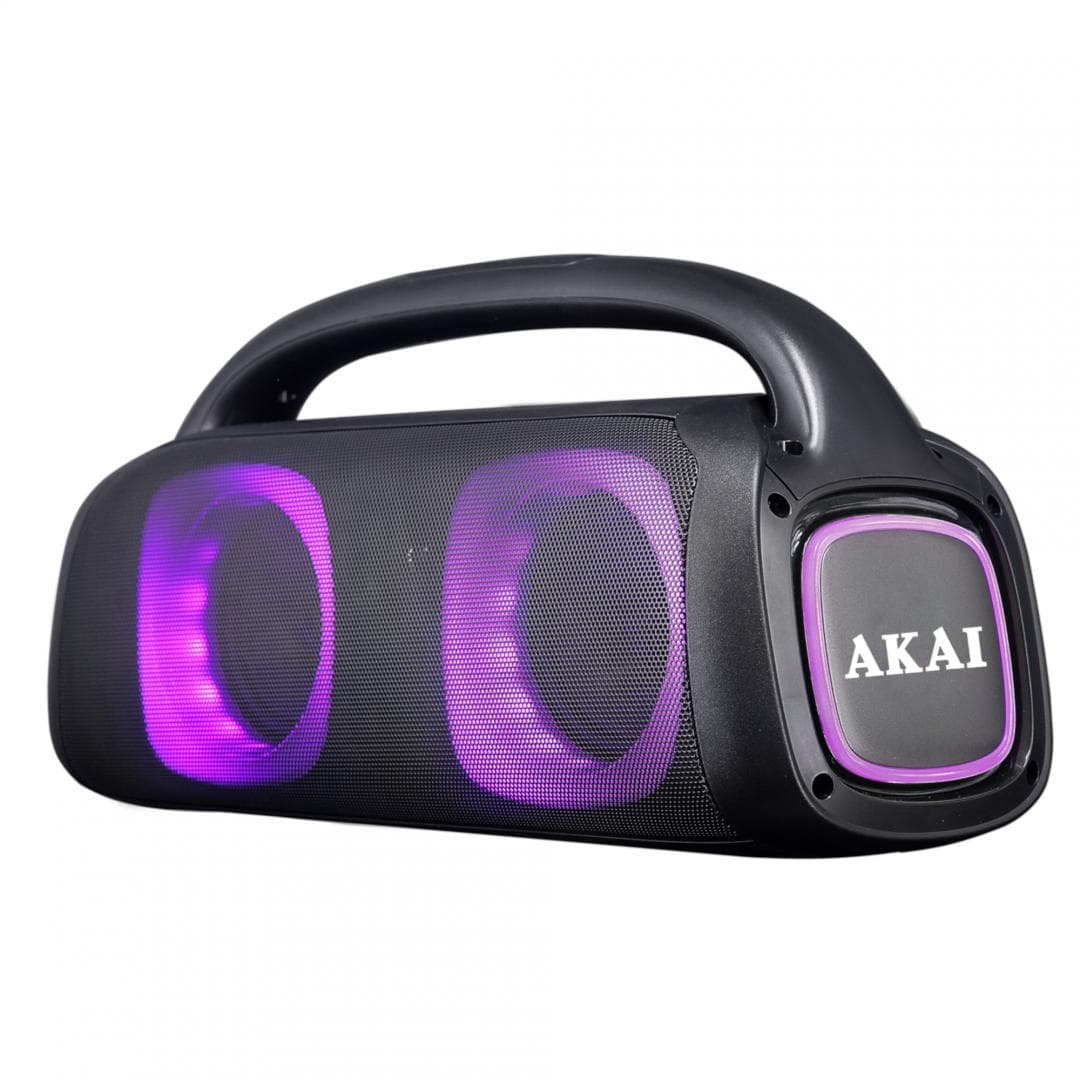 Boxa portabila Akai BT 5.0, putere RMS 60W, tensiune nominală: - 4