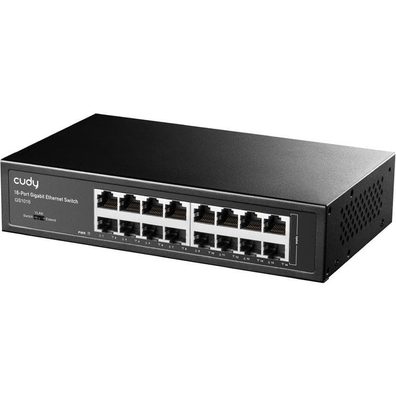 CUDY 16-Port Gigabit Light Managed Switch, 16 Gigabit RJ45 Ports, - 2