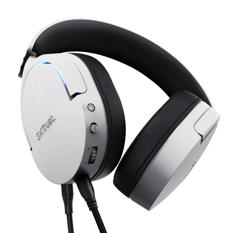 Casti Head-band Trust GXT 490 FAYZO, Wired, Alb - 3