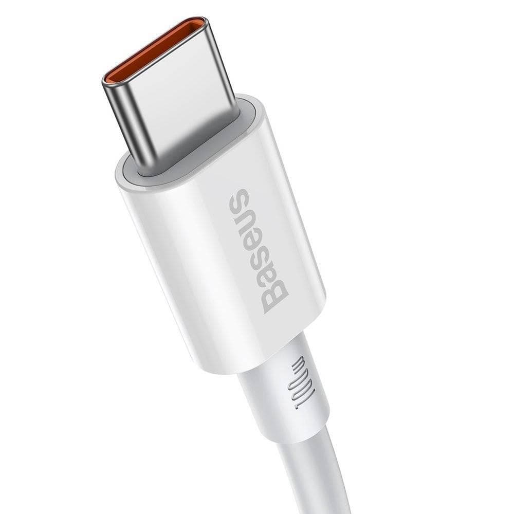 Cablu Baseus Superior CATYS-B02 1m, alb - 3