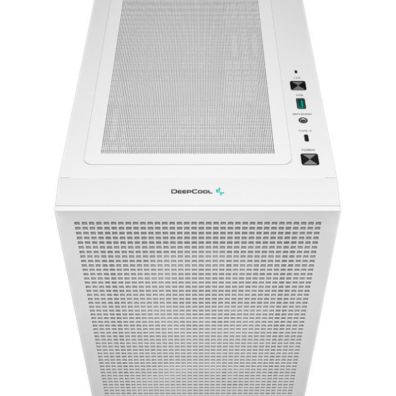 Carcasa DEEPCOOL R-CH360-WHAPE3D-G-1, RGB, Mini Tower, White - 8