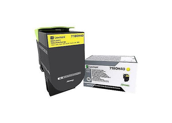 Toner Lexmark 71B0H40, yellow ,3.5k, pentru CX417DE,CS417DN