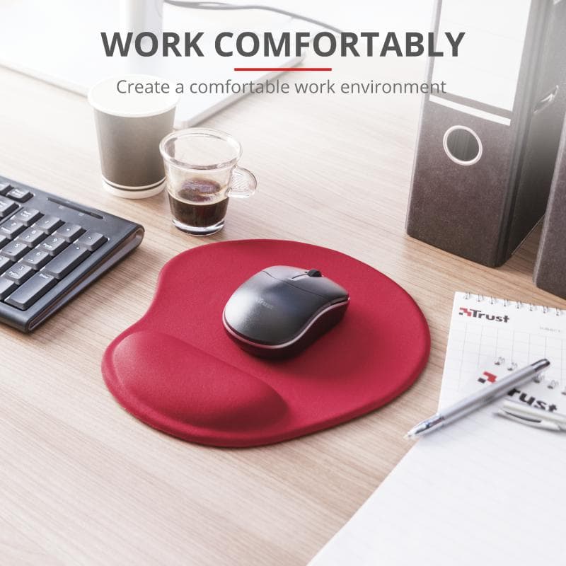 Mouse pad Trust BigFoot Mouse Pad, Small, red - 2
