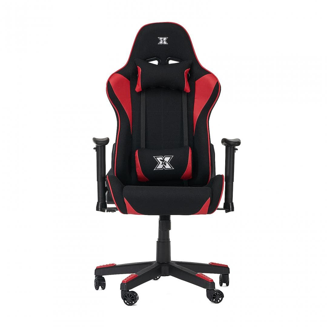 Scaun gaming X by Serioux, Torin, ajustabil, material textil, piston