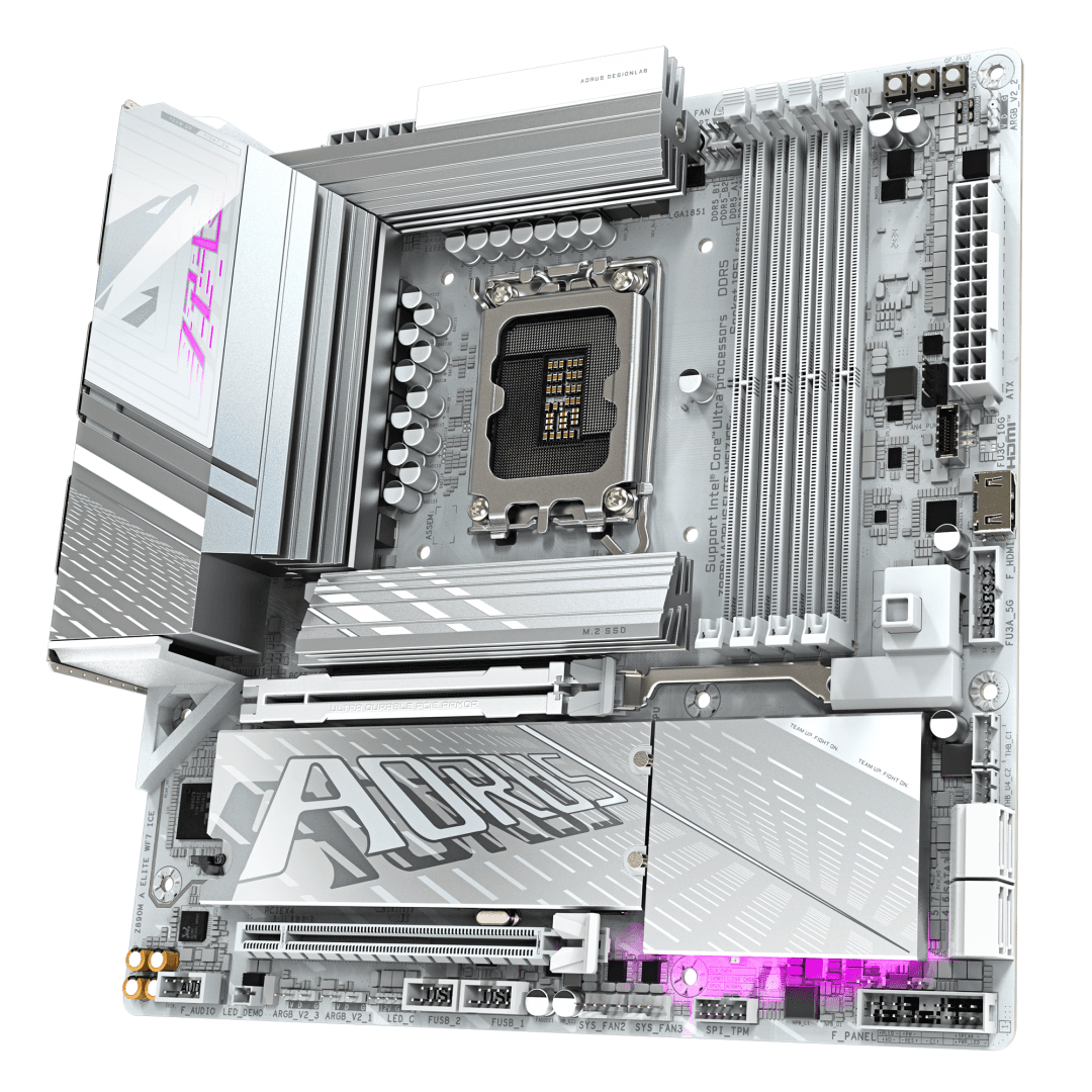 Placa de baza Gigabyte Z890M AORUS ELITE WIFI7 ICE, Socket - 4
