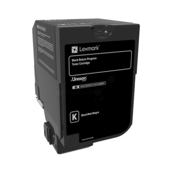 Toner Lexmark 74C2HKE BLACK, 20k ,compatibil cu CS725de, CS720de ,CS720dte,