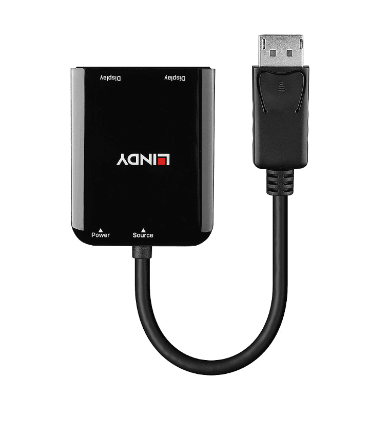 Adaptor Lindy DisplayPort la 2x HDMI - 2