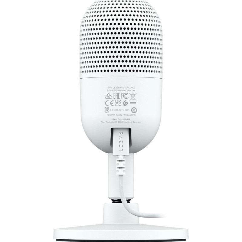 Microfon Razer Seiren V3 Mini White USB, frecventa raspuns 20 - 2