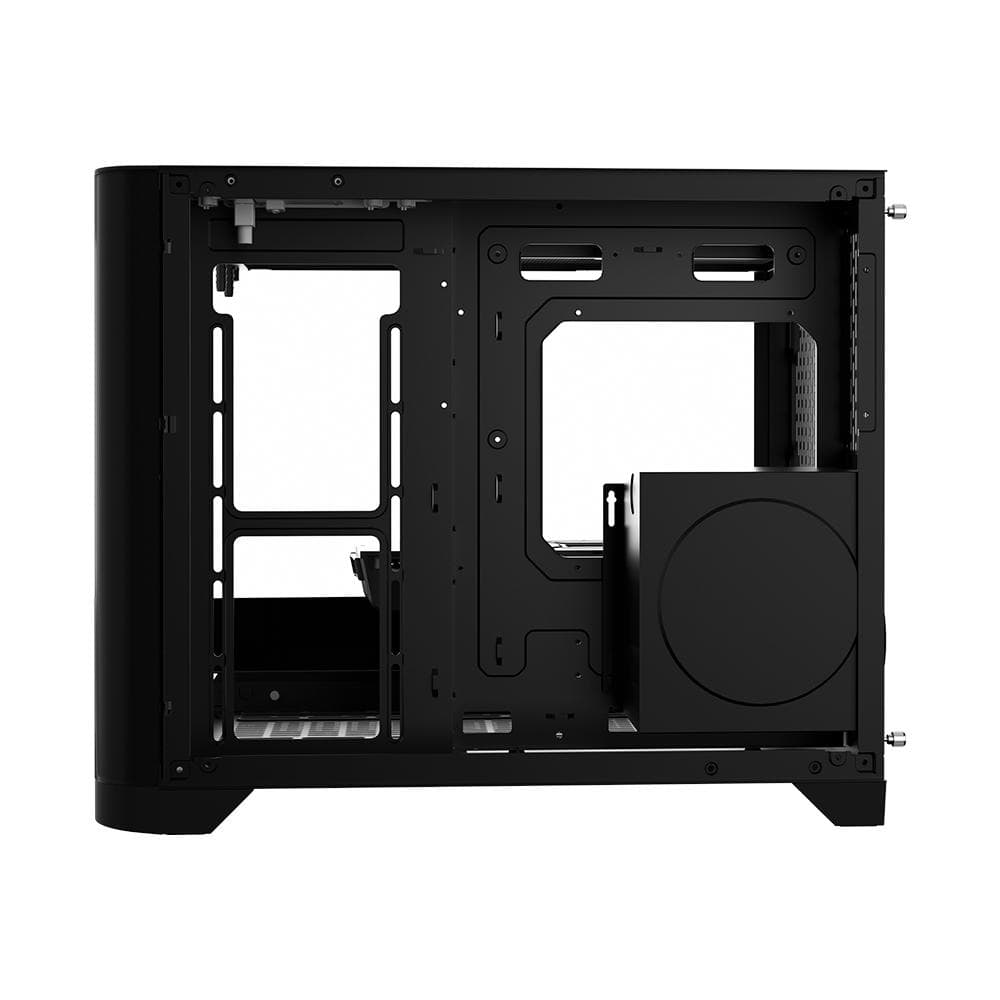 Carcasa 1st PLAYER UV6, RGB, Cube Tower, Black - 6