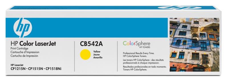 Toner HP CB542A, yellow, 1.4 k, Color LaserJet CM1312, ColorLaserJet