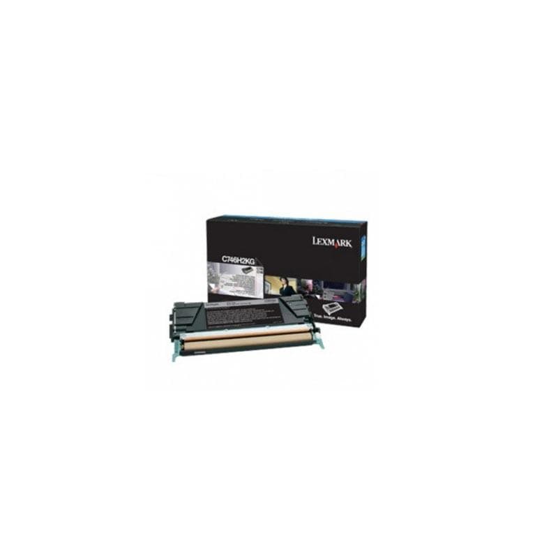 Toner Lexmark C746H3KG, black, 12 k, C746dn , C746dtn ,