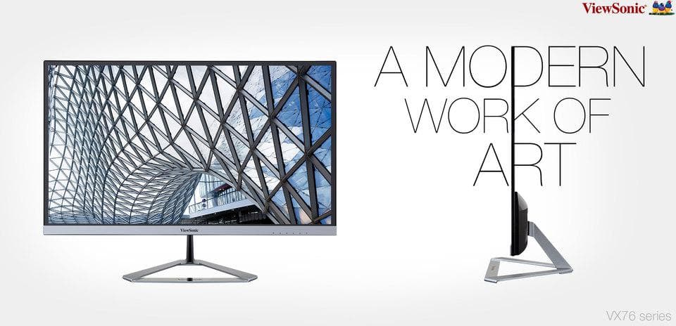 Monitor ViewSonic 24" VX2476-SMH - 7