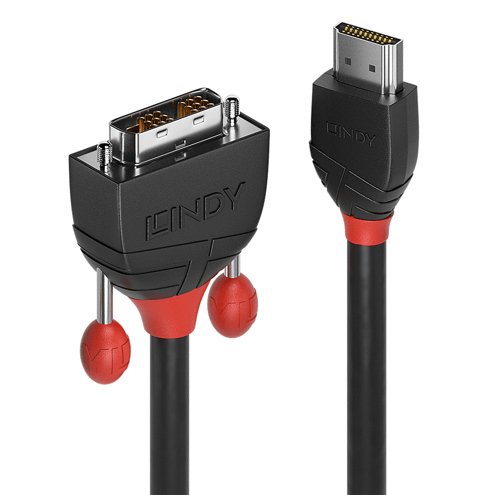Cablu Lindy HDMI to DVI-D Cable, lungime 5m, rezolutie maxima - 2