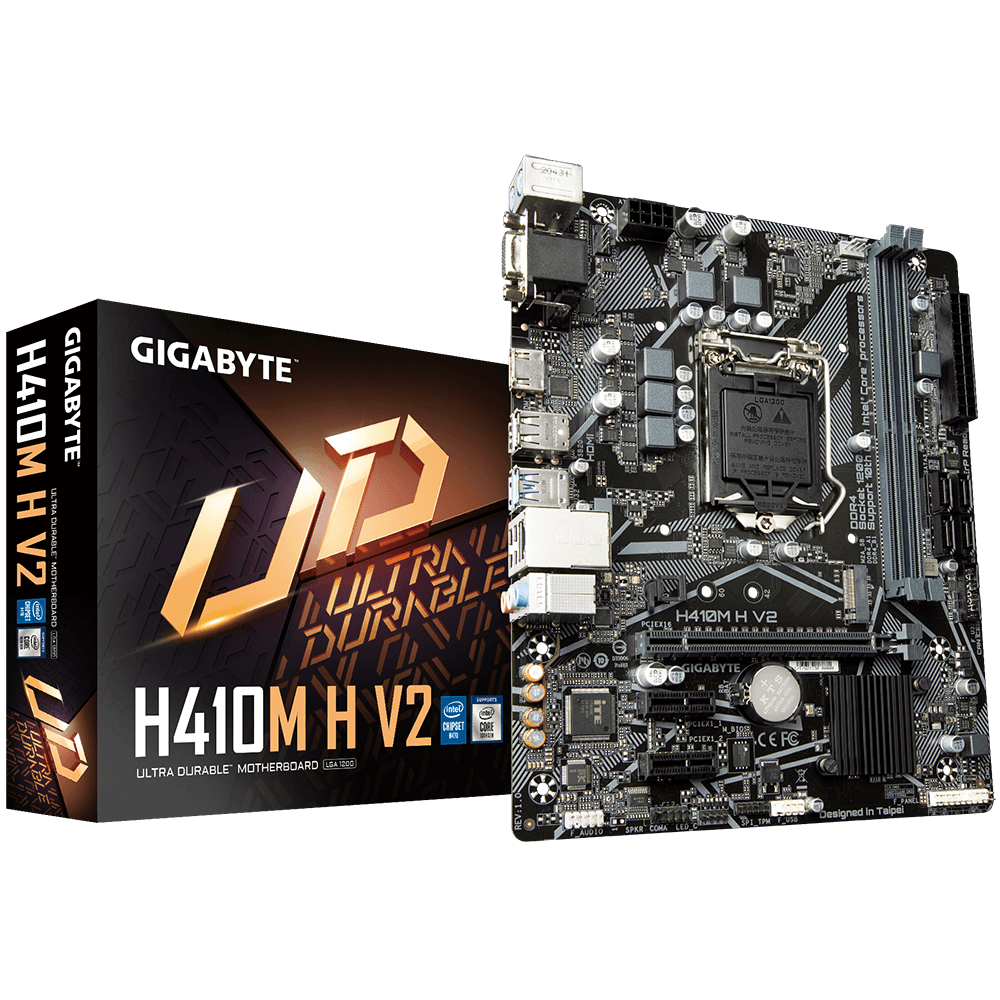 Placa de baza Gigabyte H410M H V2, Socket 1200, DDR4,