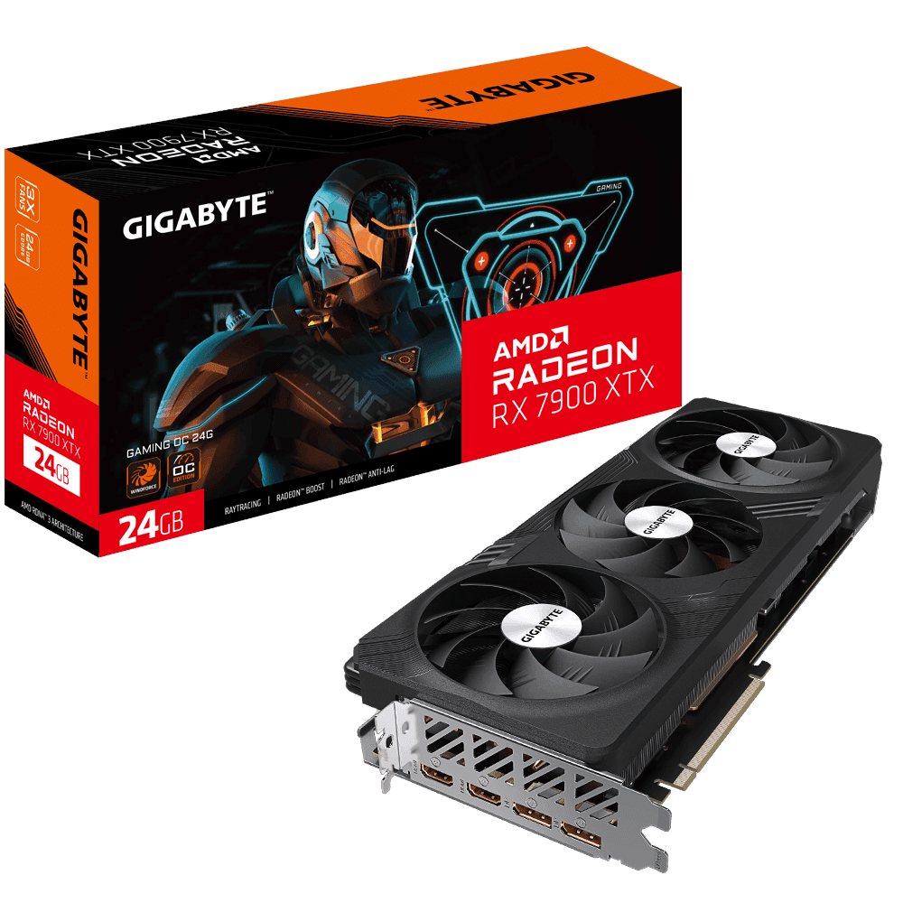 Placa video Gigabyte Radeon RX 7900 XTX, 24GB GDDR6, PCI